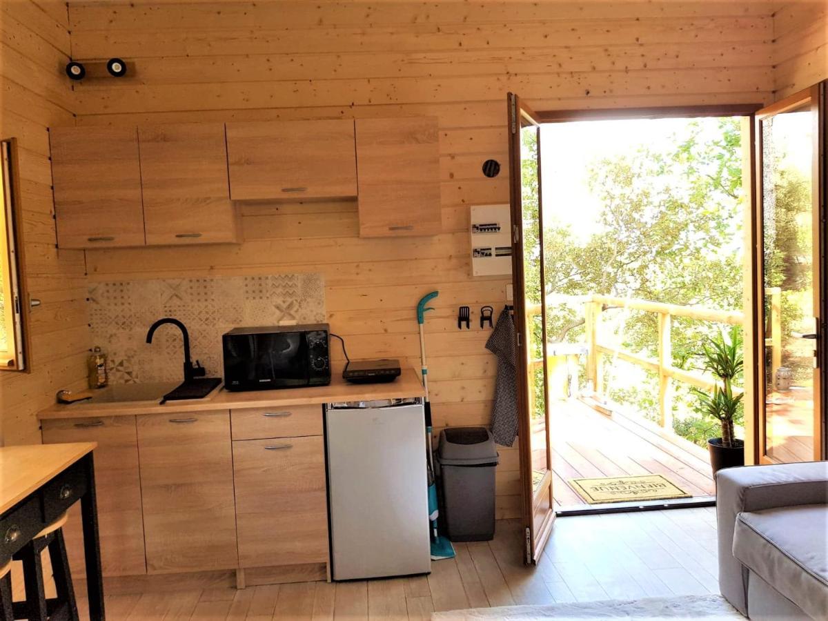 Cabane Dans Les Arbres "La Kaz Aux Cigales" Кюерс Екстер'єр фото