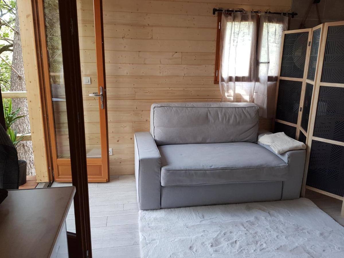 Cabane Dans Les Arbres "La Kaz Aux Cigales" Кюерс Екстер'єр фото